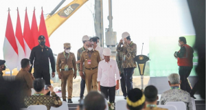 Kunjungi KIPI Bulungan, Presiden Joko Widodo Groundbreaking Kawasan Industri Hijau Indonesia